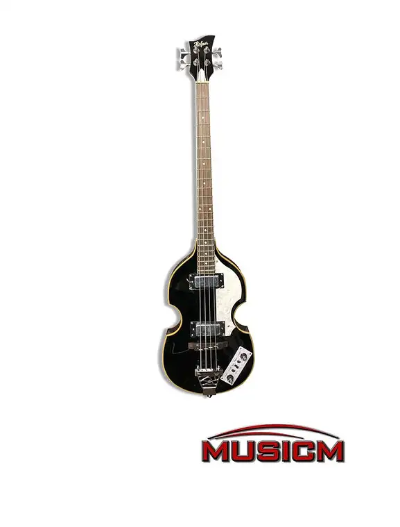 Black Hofner Violin Bass in Guitars in Mississauga / Peel Region - Image 2