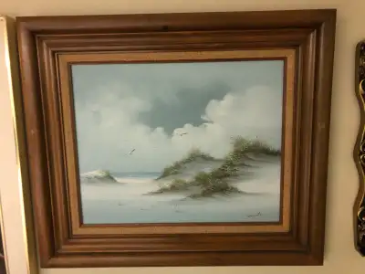 Framed Landscape Painting, View more