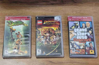 PSP Original Games w/ case Each for $35