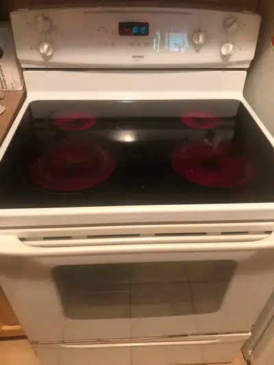 SOLD!! Kenmore Ceramic Top Electric Stove, View more