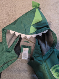 **REDUCED - CARTER brand Boys Size 7 Dinosaur Jacket