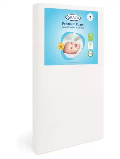 Graco foam crib mattress, View more