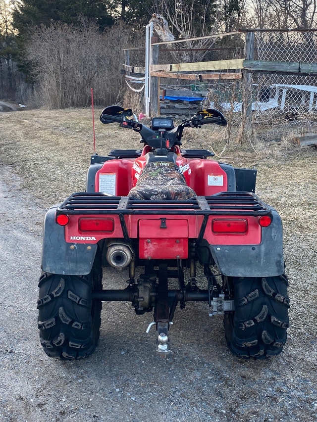 Honda Foreman 400 with snow plow ATVs Ottawa Kijiji