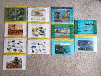 GeoSafari RainForest, Reefs & Oceans Learning Cards $30 Lot 179