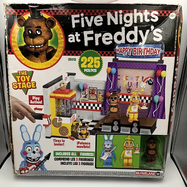 Five Nights At Freddy’s The Toy Stage McFarlane Lego Set in Toys & Games in North Bay - Image 2