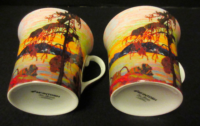 McIntosh TOM THOMSON  "Jack Pine" GROUP OF SEVEN  MUGS -SET OF 2 in Arts & Collectibles in Stratford - Image 2