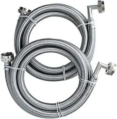 Washing Machine Connector Hose with Elbow 152cm Model 3235-797 New in sealed package Two available a...