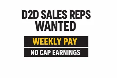 D2D Sales Reps Wanted | Weekly Pay | Fresh Territory, View more