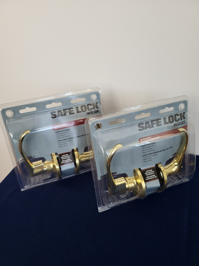 Weiser-Safe Lock- Exterior Door Handles in Windows, Doors & Trim in City of Toronto