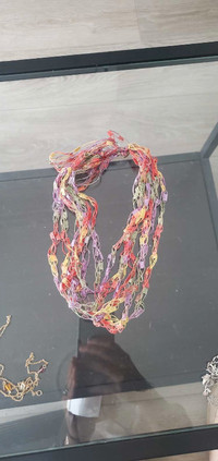 Crochet necklace 