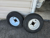 Trailer wheels - 4bolt, 4.8 x 8