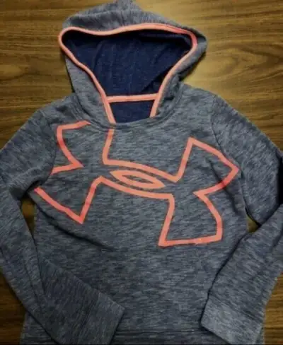 Under Armour Girls Hoodie Purple and Pink , View more