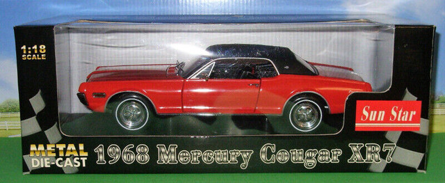 Mercury Cougar / Diecast / Toit Noir dans Art et objets de collection  à Laval/Rive Nord