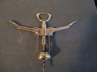 VINTAGE CORK SCREW WINE BOTTLE OPENER-MADE IN ITALY-COLLECTIBLE!
