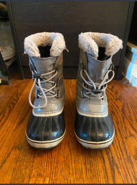 Sorel Yoot Pac Nylon Boot, Waterproof Kids Winter Snow Boots 3Y