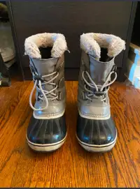 Sorel Yoot Pac Nylon Boot, Waterproof Kids Winter Snow Boots 3Y