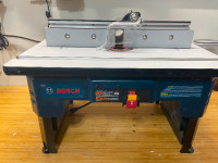 Bosch RA1141 router table - like new