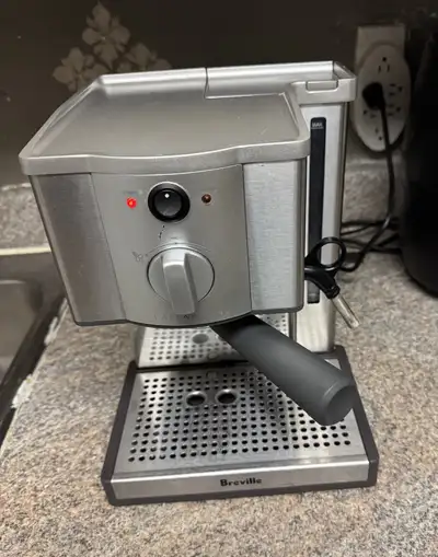 Breville Café Roma Espresso Machine, Brushed Stainless Steel, View more