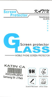 2x New SCREEN PROTECTOR / COVER for Samsung S4 Mobile Cell Phone