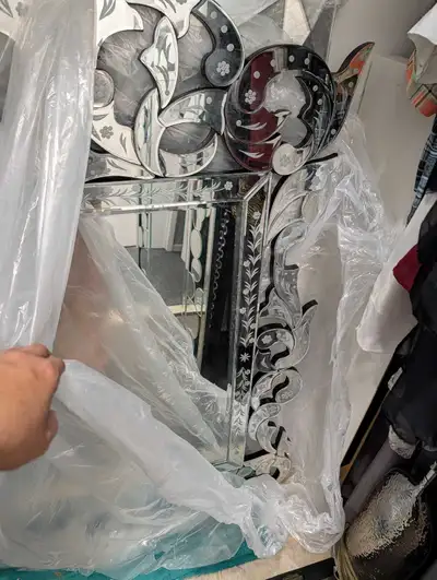 Venetian Style Ornate Wall Mirror, View more