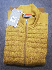 Icebreaker Mens XXL - Merino Wool Insulated Vest, Gold. New.