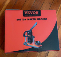 Barely Used Vevor Button Maker Machine For Sale