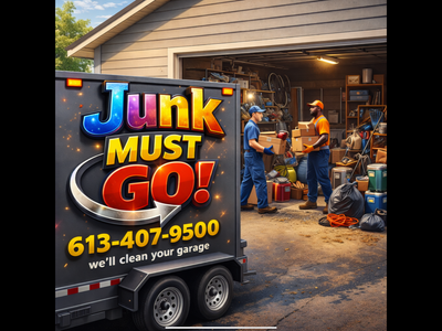 JUNK REMOVAL*NOW$160.00* 613 407-9500/FLAT/RATE PER TRUCK LOAD, View more