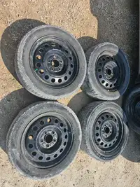 Selling 205/55R16 All seasons Tires with steel Rims 204-4306514 