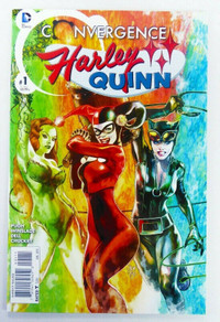 DC CONVERGENCE: HARLEY QUINN 2015 #1 Poison Ivy CAT WOMAN VF/NM