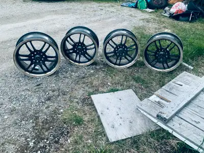 16” Fast rims 5 bolt, 5x114.3