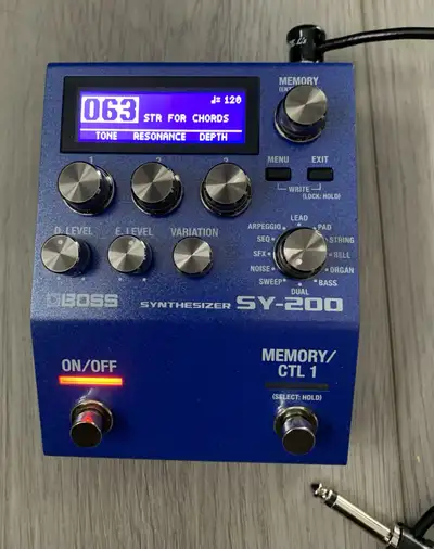 Boss SY-200 Synthesizer, View more