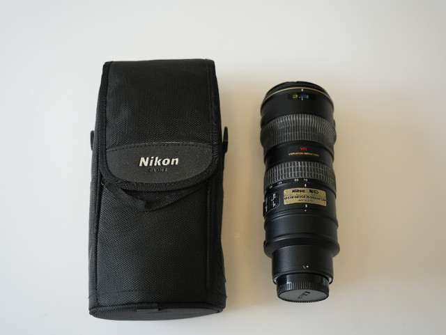 Nikon AF-S VR Nikkor 70-200mm 1:2.8G in Cameras & Camcorders in City of Toronto - Image 2