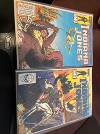 Indiana Jones 1983 #13 and 17 Comics