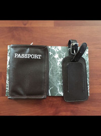 Brand New Passport Keeper and Matching Luggage Tag