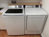 Washer and dryer large capacity 