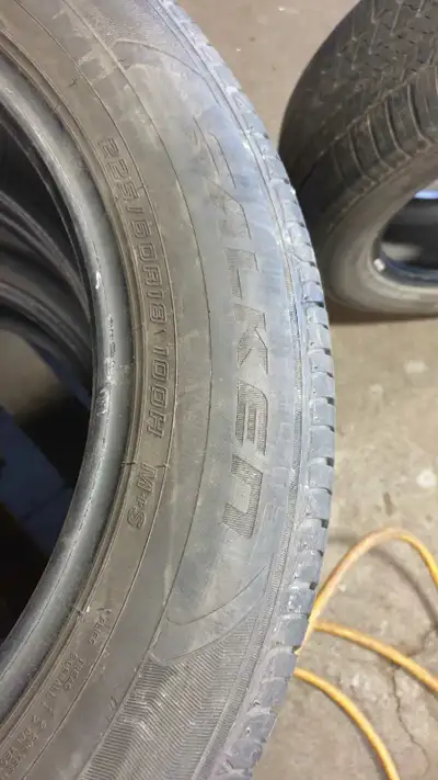 I'm selling a set of four Firestone FT140 A/S tires, size 225/60R16 100H, perfect for all-season dri...