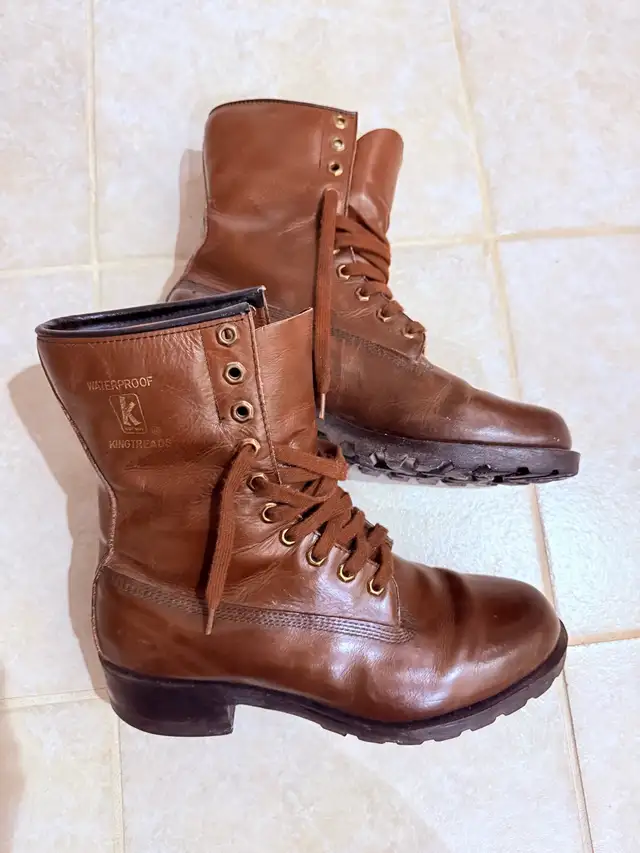 Kingtreads waterproof boots size: 8 in Men's Shoes in Markham / York Region - Image 6