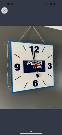 Giant Pepsi Clock
