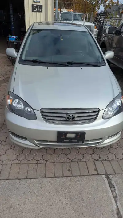 Perfect condition! 2004 Toyota Corolla – Manual | New Clutch & Transmission | Certified! Super clean...