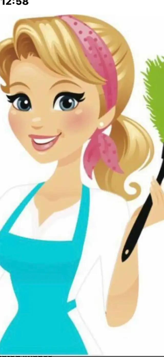 European cleaning lady