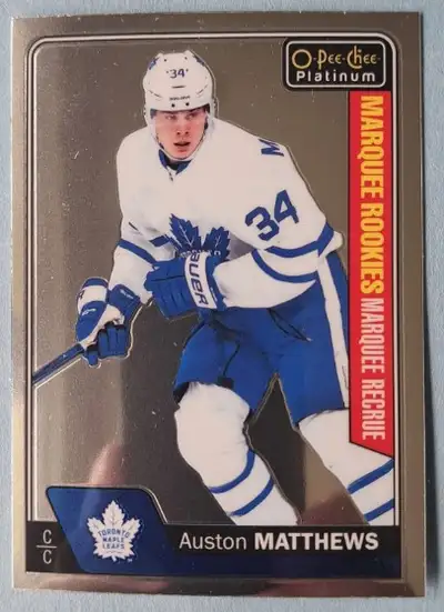 holiday special great rc hockey lot w auto matthews pastrnak ++, View more