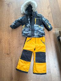 Deux Par Deux snow pants and jacket-excellent cond- size 4/5