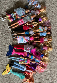 Large Barbie Lot