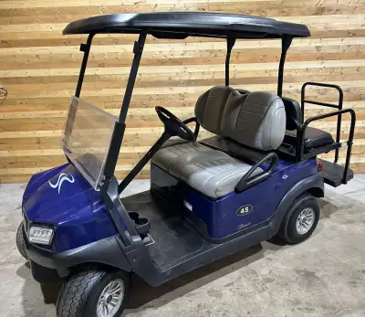 Gas and Electric Golf Carts ready for summer fun starting at just $4795. 2022 Club Car Tempo Electri...