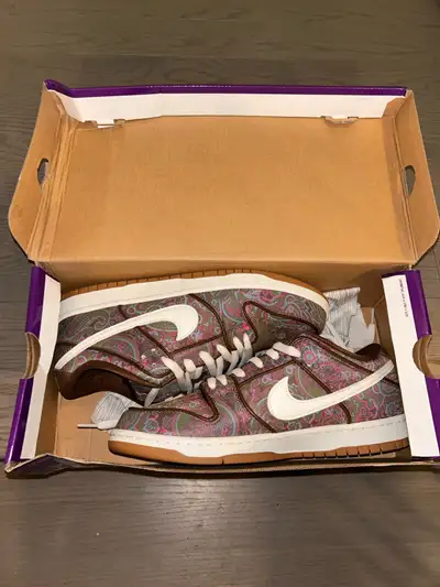 Nike SB Dunk Low Paisley Brown – Men’s 12 – Brand New w/ Box, View more