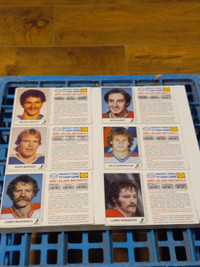 Vintage Hockey Esso 1983 Messier,Coffey,Hawerchuk,Gainey Set 21