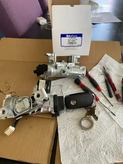 Volkswagen ignition cylinder replacement parts and labour Starting at $350.
