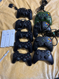Video Game Controllers for Parts/Repair 