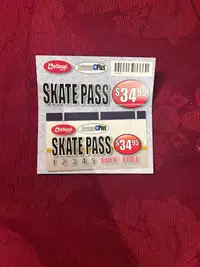 Skate Sharp Pass - to be used at Sport Chek 