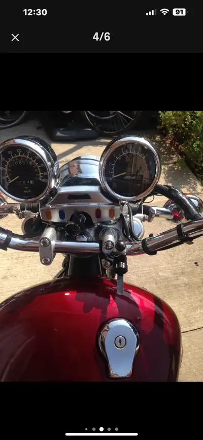 Vintage 1984 Yamaha Virago 750 bobber for sale $2700.00 56801 original kms starts runs she’s meaty s...